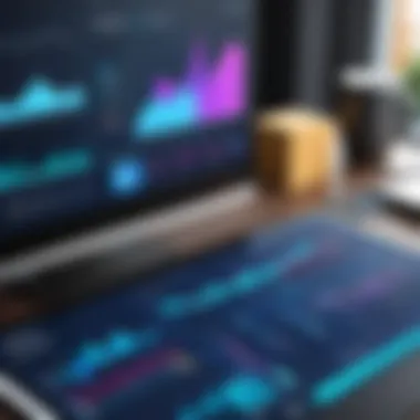 Strategic Digital Investment Insights A modern digital financial analysis with graphs and charts
