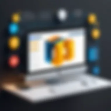 Importance of JavaScript in Modern Web Illustration depicting the significance of JavaScript in web functionality