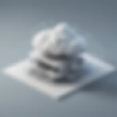 Optimized Cloud Printing Performance Illustration illustrating enhanced cloud printing experience