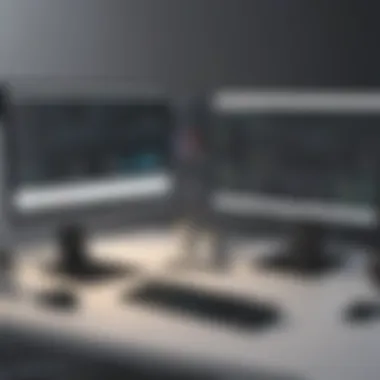 Efficient Task Management Enhanced task completion with dual-monitor setup