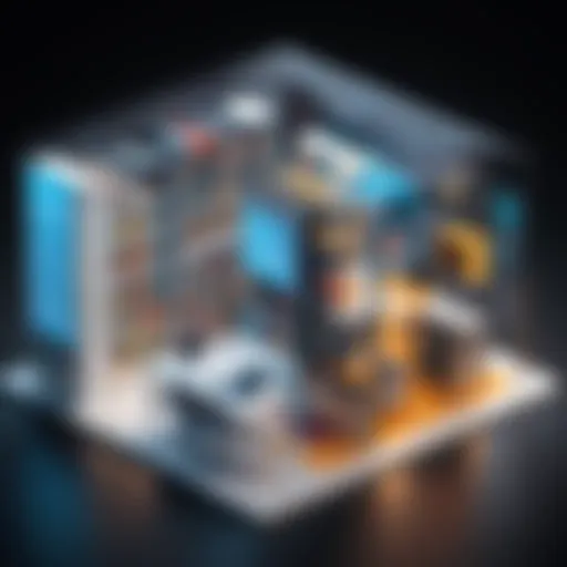 Visual representation of R libraries ecosystem
