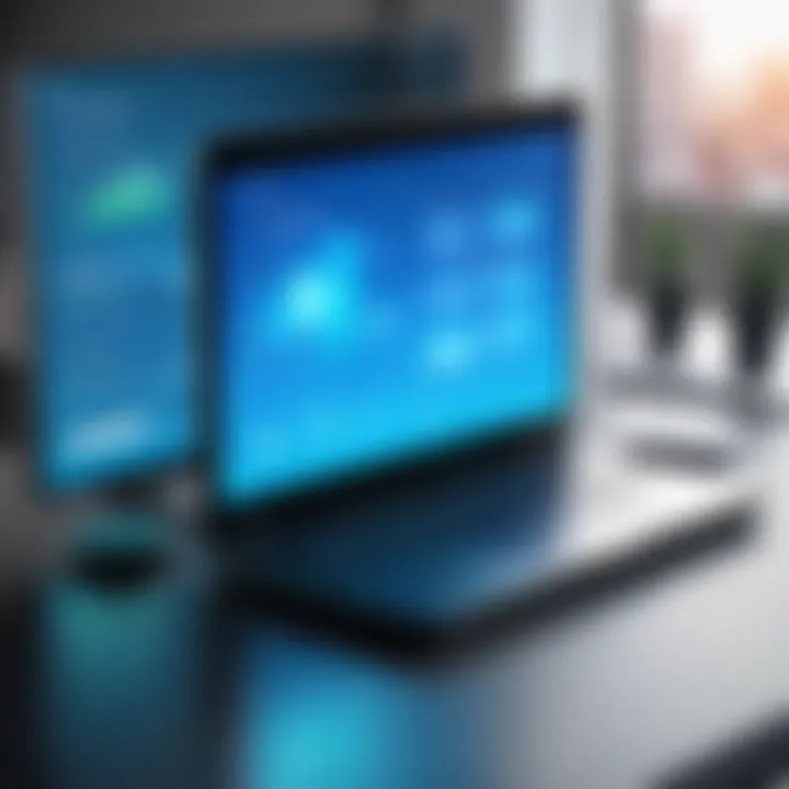 User interface of hotspot management software