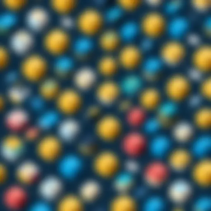 An array of Python libraries depicted in a visually appealing manner