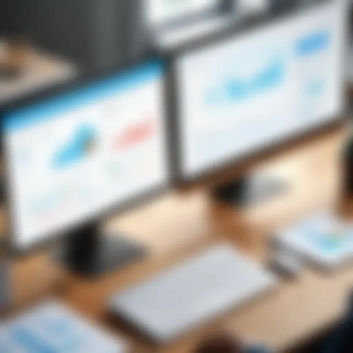 A collaborative online workspace showcasing project management tools