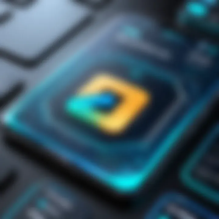Kivy framework logo and interface