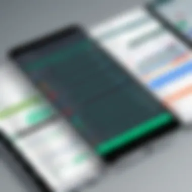 Features Comparison of Spreadsheet Apps A detailed comparison chart showcasing features of various Android spreadsheet apps