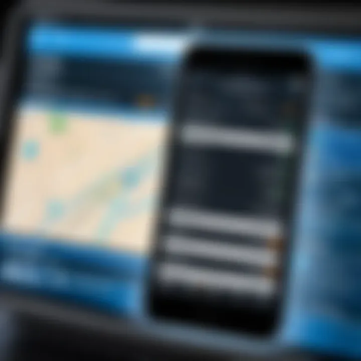 An engaging user interface of an ISS tracking application