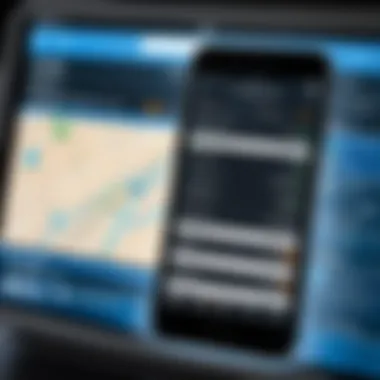 User Interface of an ISS Tracking App An engaging user interface of an ISS tracking application