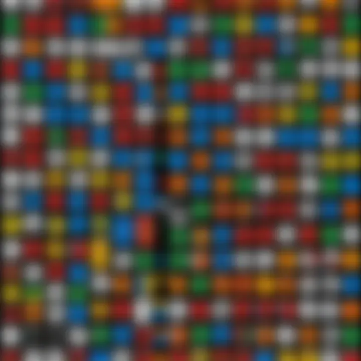 Comparison chart of popular Rubik's Cube apps