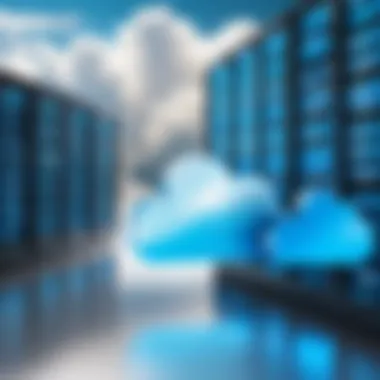 Illustration representing enhanced data availability in the cloud