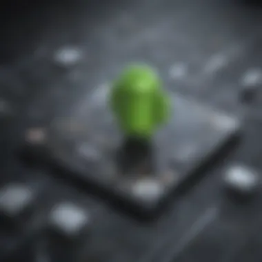 Innovative Android Development Innovative Android Development Concept