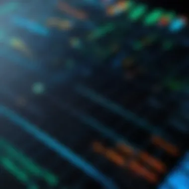 Financial Perspectives on Probability Abstract visualization of probability in finance
