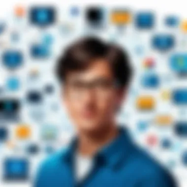 Diverse Specializations in Computer Science A visual representation of various computer science specializations
