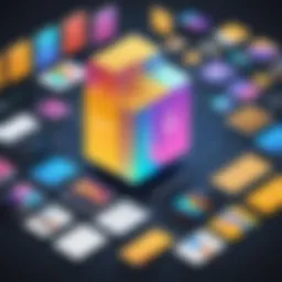 Visual representation of popular JavaScript graphic libraries