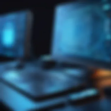 Illustrating Cybersecurity Concepts Cybersecurity Conceptual Illustration