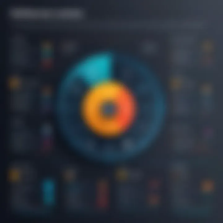 An infographic comparing the performance of leading web development frameworks.