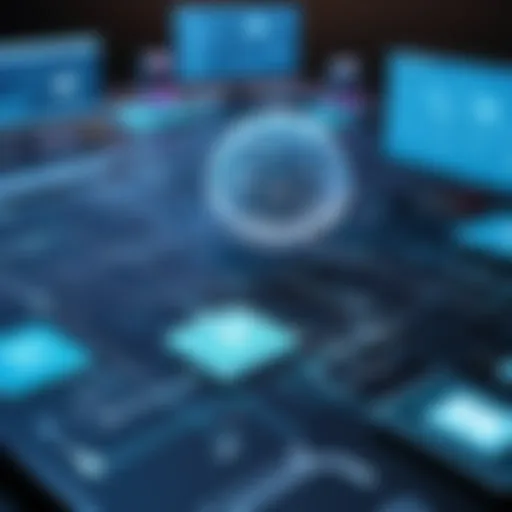 A visual representation of various Linux network scanning tools