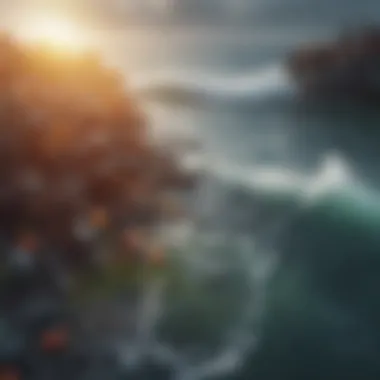 Toxic Effects of Chemical Waste Chemical waste spilling into the ocean