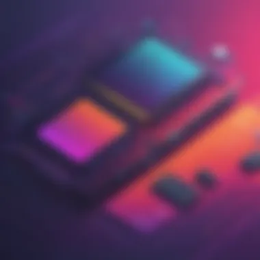 Vibrant Gradient Artwork Colorful gradient artwork for inspiration