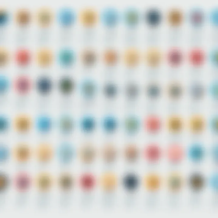 Visual representation of various programming languages evolution.