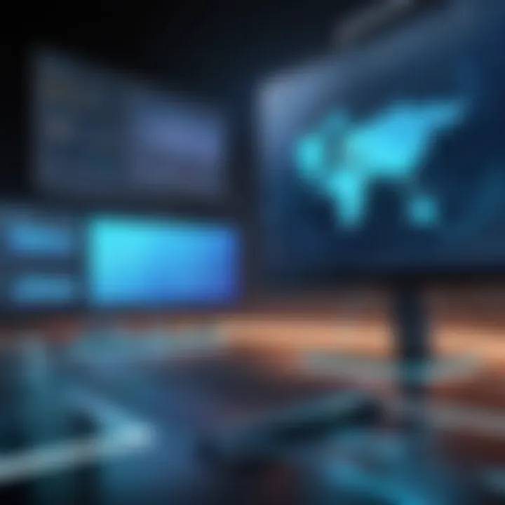 Imagery illustrating future trends in PL programming.
