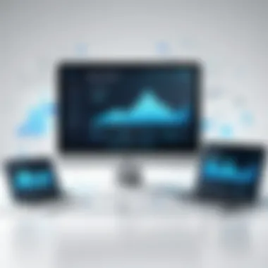 Business Growth through Website Building A visual representation of business growth through effective website building