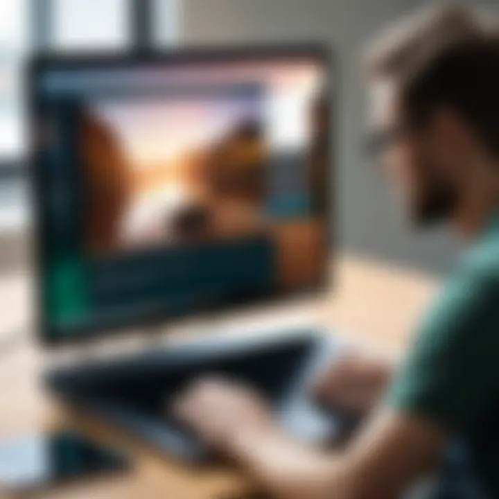 A user overcoming challenges with terminal applications