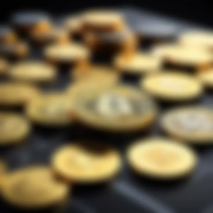 Algorithmic design symbolizing the backend of digital coin flips