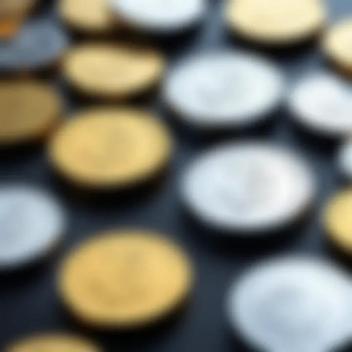 Illustration showing the impact of digital coin flips on decision-making