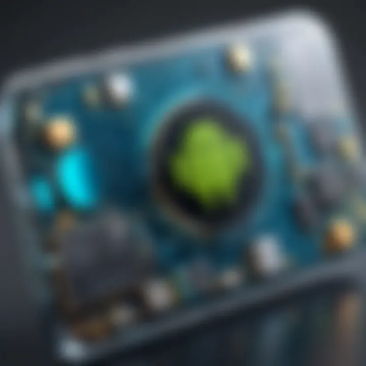 Visual highlighting technological advancements in app development