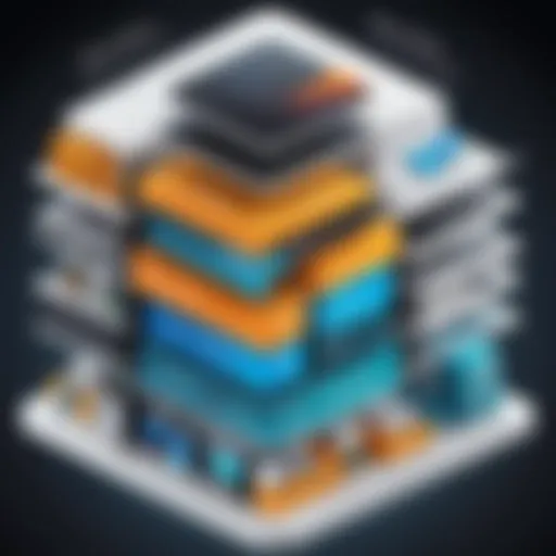 Diagram illustrating the architecture of the MERN stack