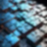 Abstract representation of numerical puzzles and challenges