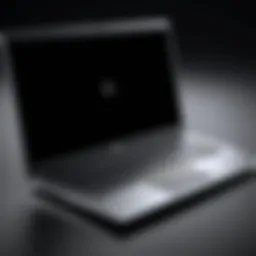 Dell laptop showcasing sleek design and performance