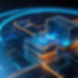 Visual representation of the domain name system architecture