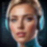 A visual representation of speech recognition technology