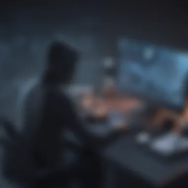 Hacker Intrusion Concept Hacker Intrusion Concept