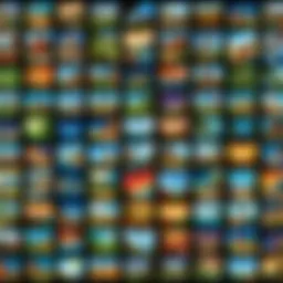 A collage of popular free games on Windows