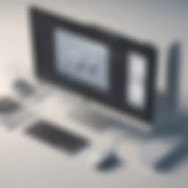 Illustration of installing the Zoom app on a computer
