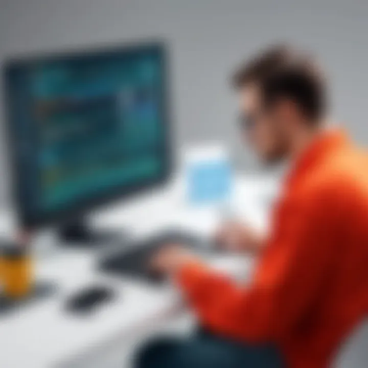 Code snippet showcasing a programming technique for data export