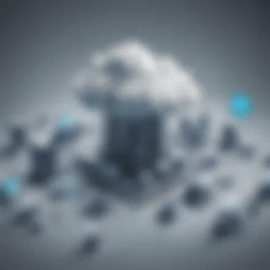 Empowering Connectivity and Decentralization Imagery showcasing connectivity and decentralization in cloud environments