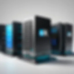 Visual representation of free domain hosting options