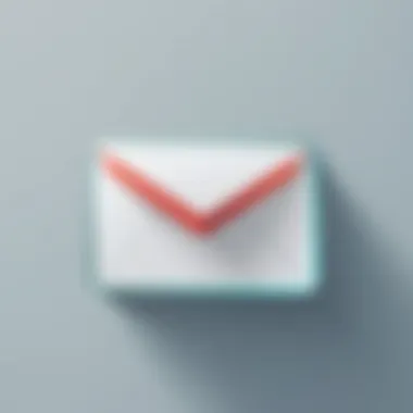 Minimalist email interface design