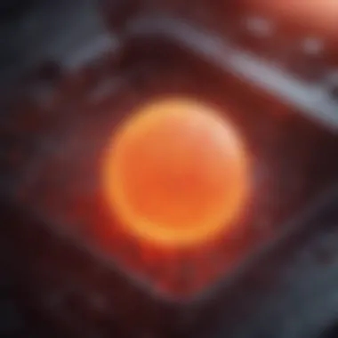Infrared Radiation Absorption Illustration showcasing the absorption of infrared radiation by greenhouse gases