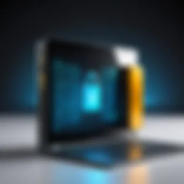 Visual representation of secure file transfer protocols