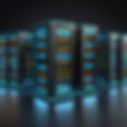 A visual representation of various web hosting options