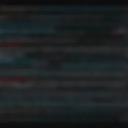 Visual representation of various programming languages