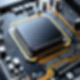 Close-up of a high-performance processor with intricate details.