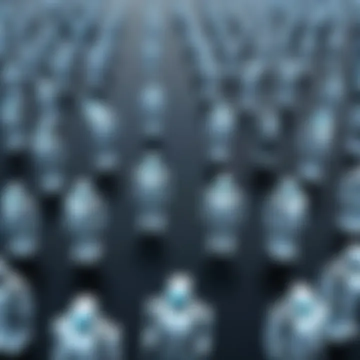 A visual representation of various types of bots.
