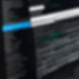Code snippet displaying web scraping techniques