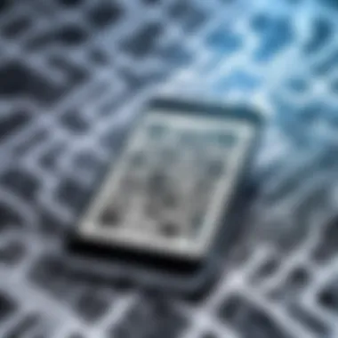 Scanning QR Codes for Multiple Links A close-up view of a smartphone scanning a QR code with multiple links.